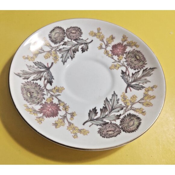 WEDGWOOD TEA CUP AND SAUCER - "LICHFIELD" - BONE CHINA - ENGLAND - Picture 7 of 11